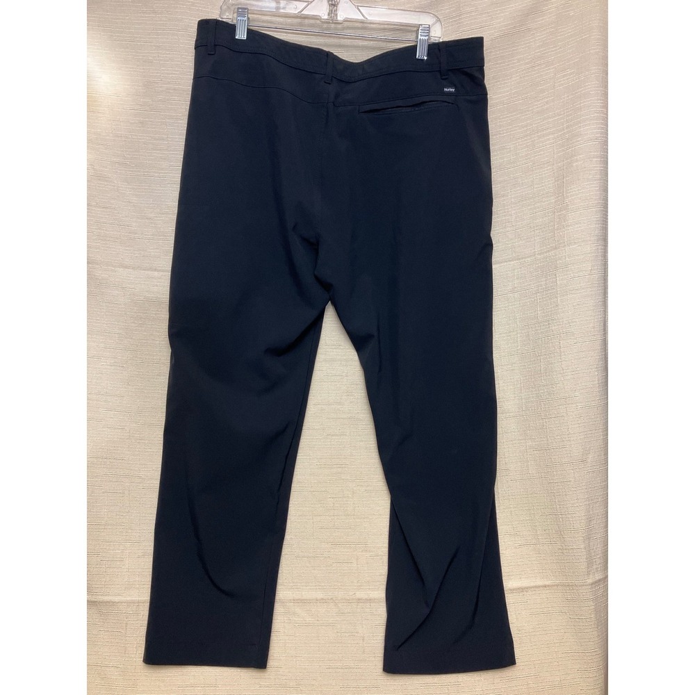 Hurley Dri-FIT Chino Pants Mens 36x30 Black Excellent Performance‎ Trousers